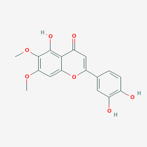 molecular formula C17H14O7 B191092 水飞蓟素 CAS No. 34334-69-5