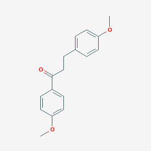 molecular formula C17H18O3 B191116 1,3-双(4-甲氧基苯基)丙酮 CAS No. 20615-47-8