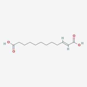 molecular formula C12H20O4 B191141 创伤酸 CAS No. 6402-36-4