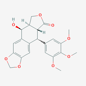 molecular formula C22H22O8 B191179 Epipodofilotoxina CAS No. 4375-07-9