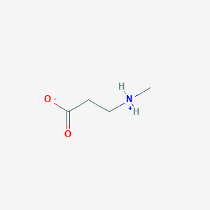 molecular formula C4H9NO2 B019132 3-(甲基氨基)丙酸 CAS No. 2679-14-3