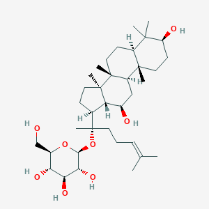 molecular formula C36H62O8 B191321 人参皂苷C-K CAS No. 39262-14-1