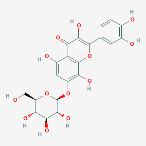 molecular formula C21H20O13 B191362 Gossypitrin CAS No. 489-34-9