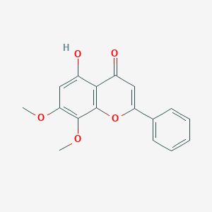 molecular formula C17H14O5 B191477 Moslosooflavone CAS No. 3570-62-5