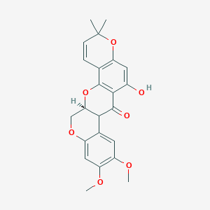 molecular formula C20H22O7 B191501 alpha-Toxicarol CAS No. 82-09-7