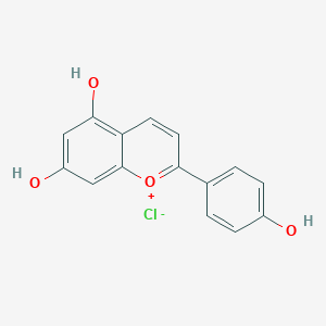 molecular formula C15H11ClO4 B191520 Apigeninidin CAS No. 1151-98-0