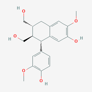 molecular formula C20H24O6 B191591 异松脂酚 CAS No. 548-29-8
