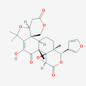 molecular formula C26H28O9 B191716 Evodol CAS No. 22318-10-1