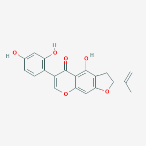 molecular formula C20H16O6 B191744 Lupinisoflavone A CAS No. 93373-45-6