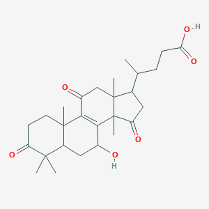 molecular formula C27H38O6 B191747 lucidenic acid A CAS No. 95311-94-7