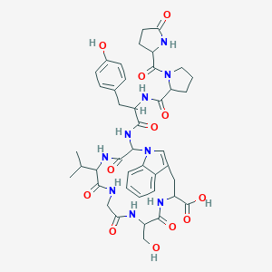 molecular formula C42H52N9O12 B191766 枸杞素A CAS No. 125708-06-7