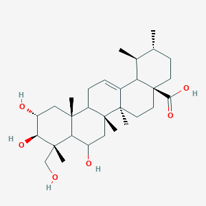 molecular formula C30H48O6 B191771 Madecassic acid CAS No. 18449-41-7