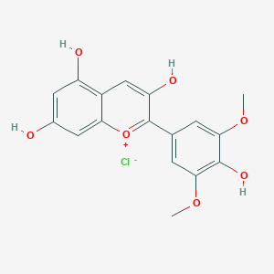 molecular formula C17H15ClO7 B191779 氯化矢车菊素 CAS No. 643-84-5