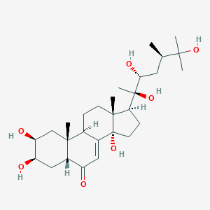 molecular formula C28H46O7 B191781 马基甾酮 A CAS No. 20137-14-8