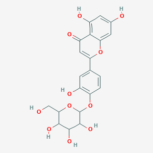 molecular formula C21H20O11 B191786 Luteolin-4'-glucoside CAS No. 6920-38-3