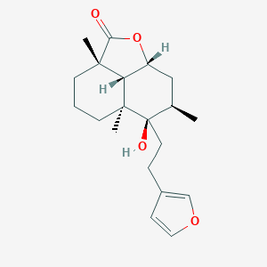 molecular formula C20H28O4 B191795 马鲁比因 CAS No. 465-92-9