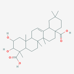 molecular formula C30H46O6 B191798 皂角酸 CAS No. 599-07-5