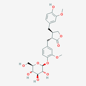 molecular formula C26H32O11 B191803 马泰树脂苷 CAS No. 23202-85-9