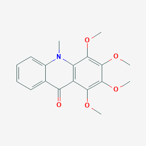 molecular formula C18H19NO5 B191808 美利可皮辛 CAS No. 517-73-7