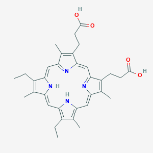 molecular formula C34H38N4O4 B191820 中卟啉Ⅸ CAS No. 493-90-3