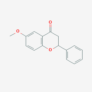 molecular formula C16H14O3 B191839 6-甲氧基黄烷酮 CAS No. 3034-04-6