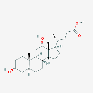 molecular formula C25H42O4 B191860 脱氧胆酸甲酯 CAS No. 3245-38-3