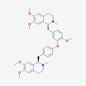 molecular formula C39H46N2O6 B191869 O-甲基毒扁豆碱 CAS No. 2202-17-7