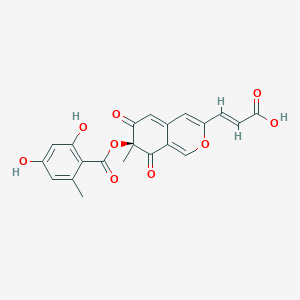 B191890 Mitorubrinic acid, (S)- CAS No. 58958-07-9