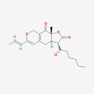 molecular formula C21H26O5 B191897 红曲霉素 CAS No. 21516-68-7