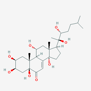 molecular formula C27H44O8 B191910 蜕皮酮 a CAS No. 38778-30-2