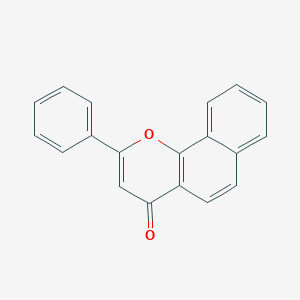 molecular formula C19H12O2 B191928 α-萘黄酮 CAS No. 604-59-1