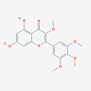 B191936 5,7-Dihydroxy-3,3',4',5'-tetramethoxyflavone CAS No. 14585-04-7