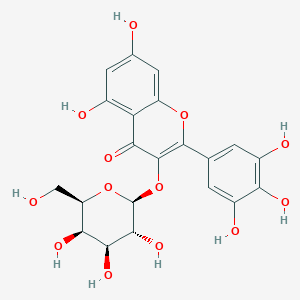 molecular formula C21H20O13 B191946 杨梅素 3-半乳糖苷 CAS No. 15648-86-9