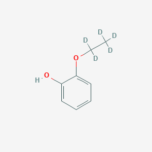 molecular formula C8H10O2 B019196 2-乙氧基-d5-苯酚 CAS No. 117320-30-6