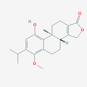 molecular formula C21H26O4 B191961 新三萜酚内酯 CAS No. 81827-74-9