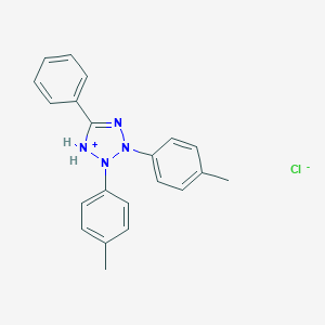 molecular formula C21H19ClN4 B019198 2,3-二(对甲苯基)-5-苯基四唑氯化物 CAS No. 104497-77-0