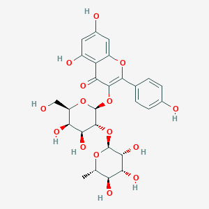 molecular formula C27H30O15 B019199 k-Rha-gal CAS No. 108906-96-3