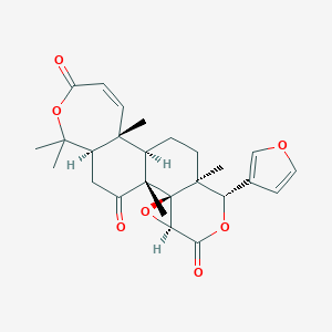 molecular formula C26H30O7 B191991 奥巴库酮 CAS No. 751-03-1