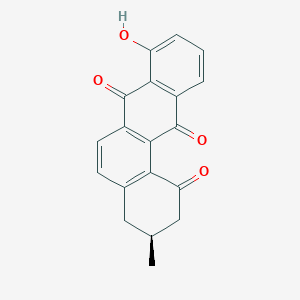 molecular formula C19H14O4 B019200 Ochromycinone CAS No. 28882-53-3