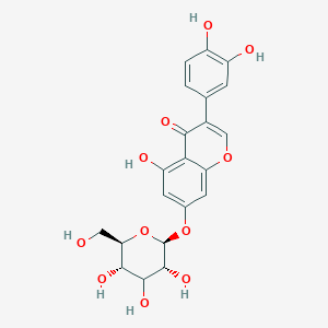 molecular formula C21H20O11 B192011 Orobol 7-O-glucoside CAS No. 20486-33-3