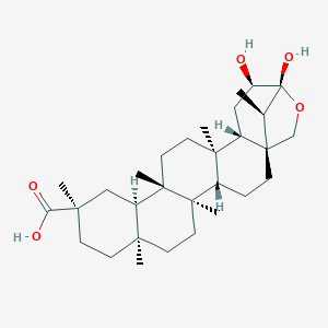 molecular formula C30H48O5 B192019 Orthosphenic acid CAS No. 86632-20-4