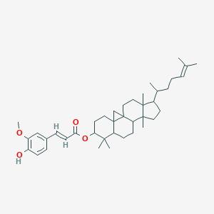 molecular formula C40H58O4 B192022 γ-谷维素 CAS No. 11042-64-1