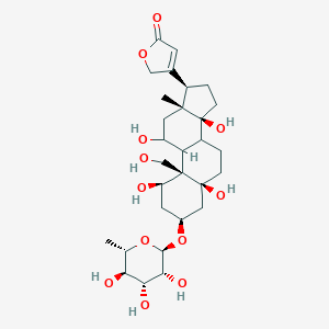 molecular formula C29H44O12·8H2O B192029 Ouabain CAS No. 11018-89-6