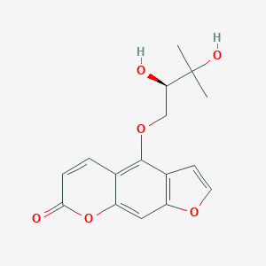 molecular formula C16H16O6 B192036 Oxypeucedanin hydrate CAS No. 2643-85-8