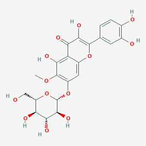 molecular formula C22H22O13 B192047 Patulitrin CAS No. 19833-25-1