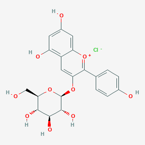 molecular formula C21H21ClO10 B192049 Pelargonidin-3-glucoside CAS No. 18466-51-8