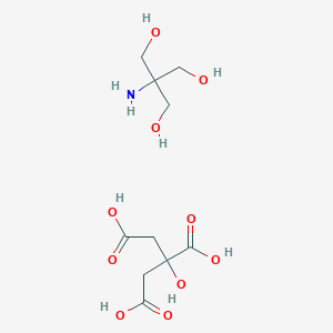 molecular formula C10H19NO10 B019205 柠檬酸三羟甲基氨基甲烷 CAS No. 108321-33-1