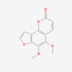 molecular formula C13H10O5 B192111 萍蓬素 CAS No. 131-12-4