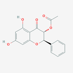 molecular formula C17H14O6 B192114 3-O-Acetylpinobanksin CAS No. 52117-69-8