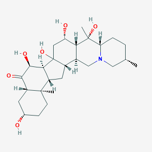 molecular formula C27H43NO6 B192117 平贝母碱 C CAS No. 128585-96-6